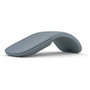 Microsoft Surface Arc Mouse - Ratón Inalámbrico Bluetooth BlueTrack 1800 DPI Ambidiestro para Viajes, Color Azul Océano