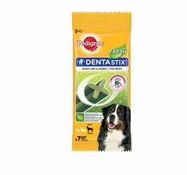 Mars Pedigree Dentastix Fresh Grande 270 g - Barritas Masticables para Perros - 10 x 7 unidades