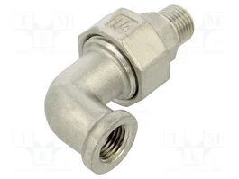 GEBO Codo de 90° G 1/4 pulgada Acero Inoxidable 1.4408