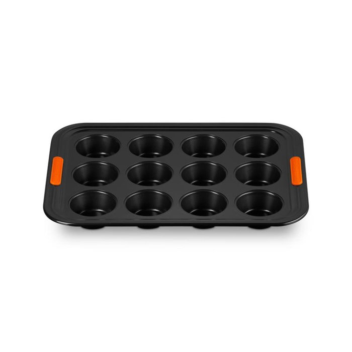 Le Creuset Molde para Muffins de Acero al Carbón Antiadherente - 12 unidades (46058000010000)