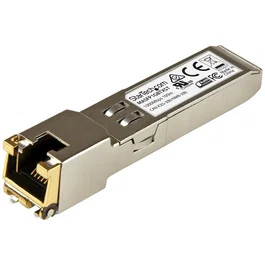 StarTech.com Módulo SFP Compatible con Cisco Meraki MA-SFP-1GB-TX - Transceptor de Cobre RJ45 1000BASE-T/100BASE-TX - 1 Gbps - Hasta 100m - MASFP1GBTXST