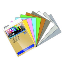 Cartulina A4 Sirio 220G Liso/Rugoso Colores Palidos Paquete De 10