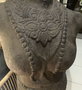 DKD Home Decor Figura de Cemento Diosa Javanesa Gris Oscuro 40x35x120 cm