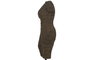 DKD Home Decor Figura de Cemento Diosa Javanesa Gris Oscuro 40x35x120 cm