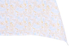 DKD Home Decor Mantel Shabby Multicolor Blanco 250 x 150 cm Algodón Set de 9 piezas