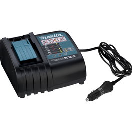 Makita DC18SE Cargador de Coche para Baterías LXT 14.4 V y 18 V