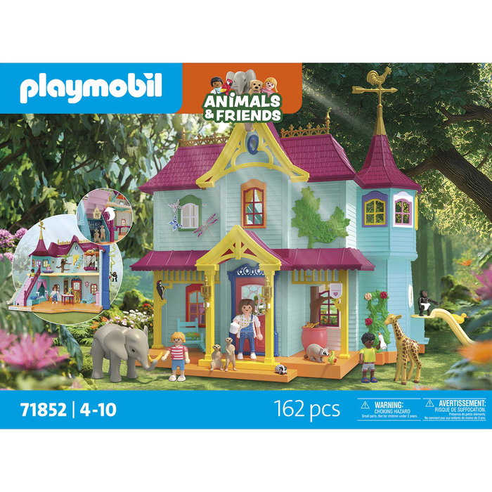 Playmobil 71852 Mansión De Animales Animals Y Friends