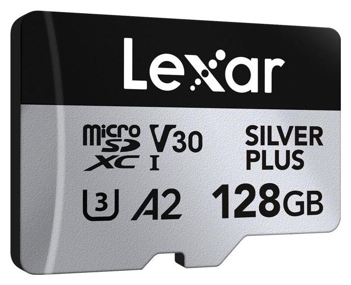 Lexar Professional SILVER PLUS microSDXC UHS-I 128GB