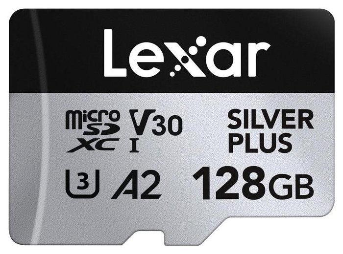 Lexar Professional SILVER PLUS microSDXC UHS-I 128GB