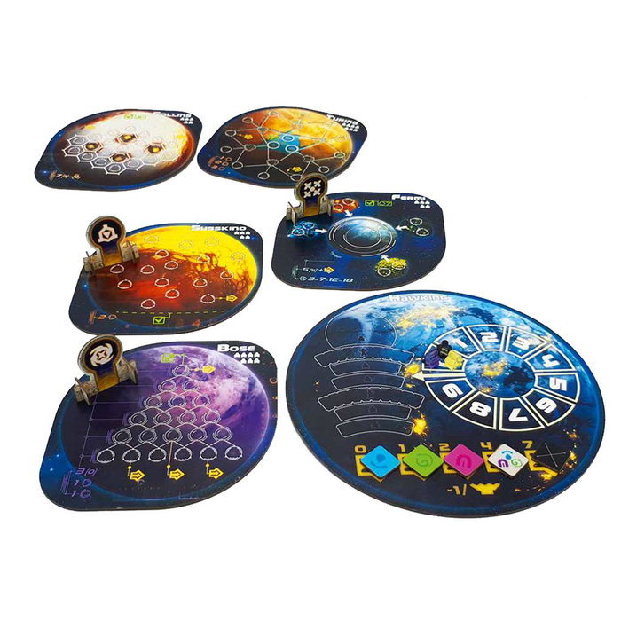 Asmodee Space Gate Odyssey - Juego de Mesa Estratégico Espacial para 2 a 4 Jugadores, Edad 12+, Idioma Español