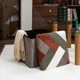 Home Deco Factory CAJA-PUF PLEGABLE SCOTT PATCHW