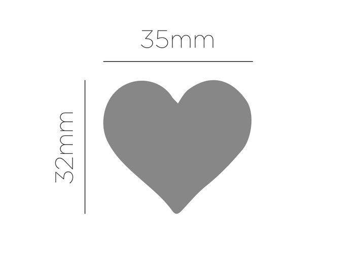 Innspiro Anywhere Punch corazón 38mm
