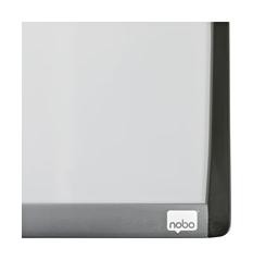 Nobo Pizarra blanca magnética con marco arqueado 355x280 mm