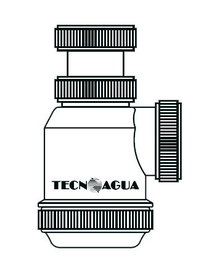 TECNO Sifón Exterior Corto para Lavabo o Bidé 1-1/2 (T4) 50041