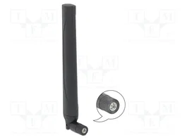 DeLOCK Antena 5G LTE Omnidireccional SMA Macho Negra