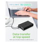 ICY BOX IB-RD2253-C31 Carcasa RAID para 2 HDD/SSD 2.5", USB-C 3.2 Gen 2, 10 Gb/s, SATA III, Negro, Aluminio/Plástico