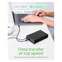 ICY BOX IB-RD2253-C31 Carcasa RAID para 2x HDD/SSD 2.5 pulg. USB-C, Negro