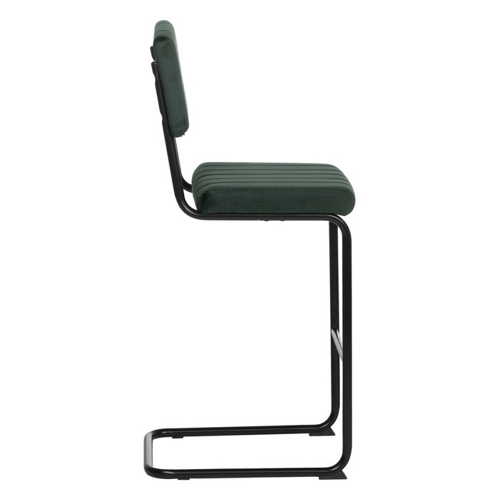 Taburete Verde Tejido-Metal Contract 44 X 50 X 115 cm (Set de 2)