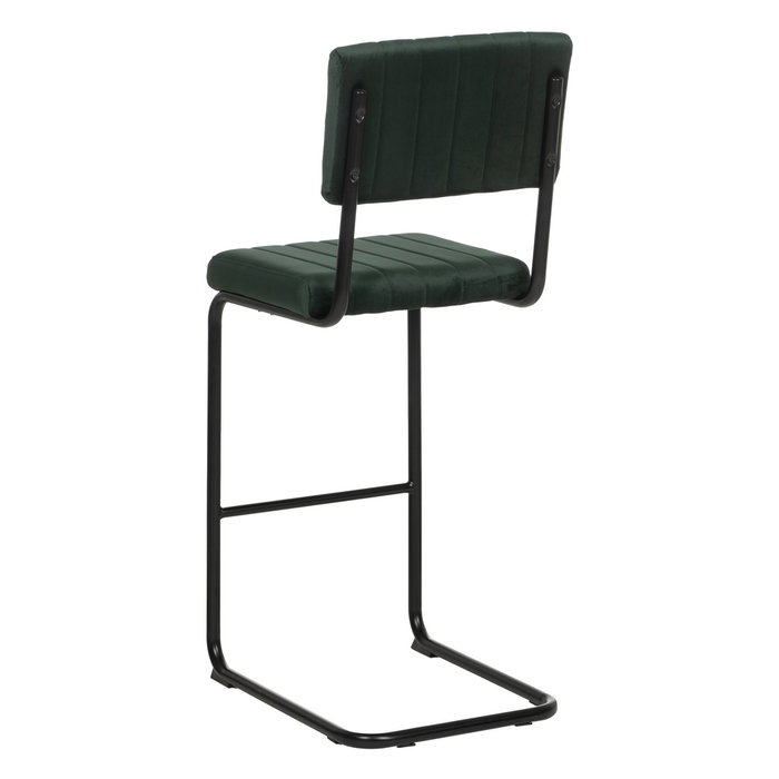 Taburete Verde Tejido-Metal Contract 44 X 50 X 115 cm (Set de 2)