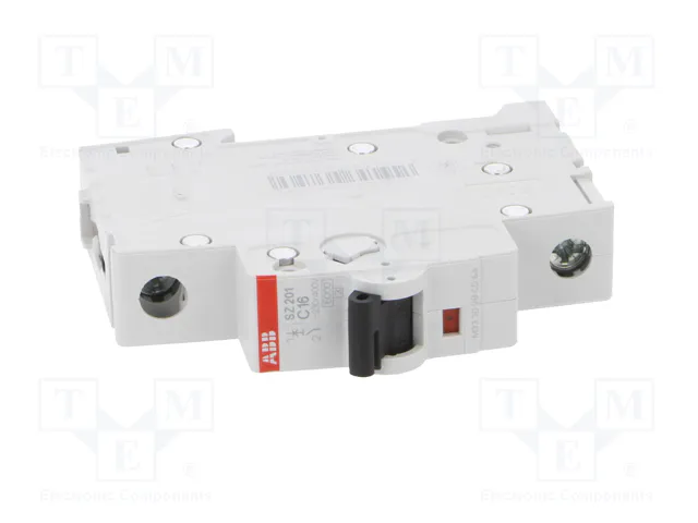 ABB SZ201-C16 Interruptor magnetotérmico 16A 1P Característica C ABB SZ201-C16 Interruptor magnetotérmico 16A 1P Característica C