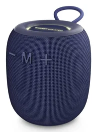 Energy Sistem Altavoz Portátil Bluetooth Bloom, 10W, True Wireless Stereo, Resistente al Agua IPX6, 18h Batería, Luces LED, Color Azul