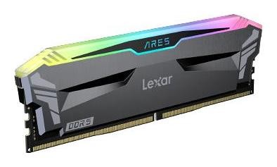 Lexar Ares DDR5 32GB (2x16GB) 6400MHz CL32 RGB Black LD5EU016G-R6400GDLA