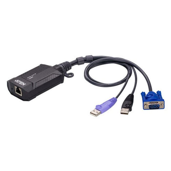 Aten CN800-AT Interruptor KVM Negro, Púrpura
