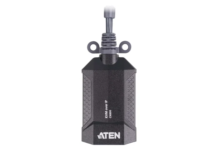 ATEN CN800-AT KVM over IP Mini USB VGA Negro, Púrpura