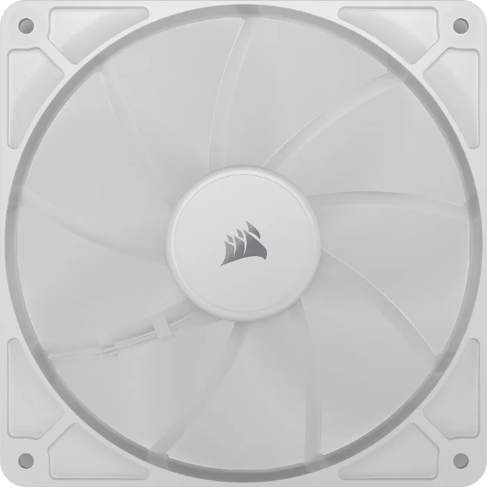 Corsair RS140 Ventilador PWM Blanco 140 mm para Carcasa de PC - Pack de 2 Ventiladores - CO-9050195-WW