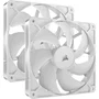 Corsair RS140 Ventilador PWM Blanco 140 mm para Carcasa de PC - Pack de 2 Ventiladores - CO-9050195-WW