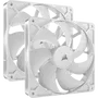 Corsair CO-9050195-WW Ventilador de Carcasa de Ordenador 14 cm Blanco 2 Piezas