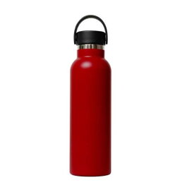 Safta Botella Termo Exterior Goma Rojo 600ml