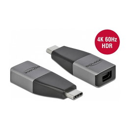 DeLOCK Adaptador USB Type-C a mini DisplayPort 4K 60 Hz 64121