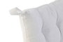 DKD Home Decor Cojin Silla Urban Crudo 42x42x3 cm (2 Unidades) Algodon Poliester