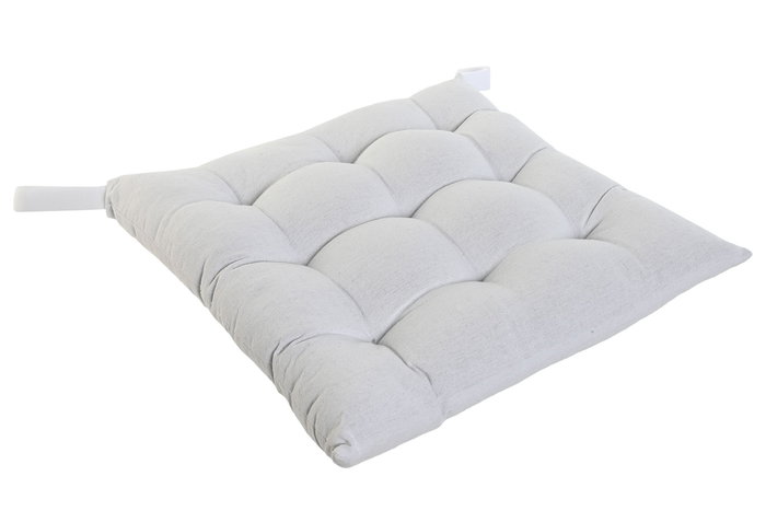 DKD Home Decor Cojin Silla Urban Crudo 42x42x3 cm (2 Unidades) Algodon Poliester DKD Home Decor Cojin Silla Urban Crudo 42x42x3 cm (2 Unidades) Algodon Poliester