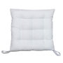 DKD Home Decor Pack de 2 Cojines para Silla Crudo 42x42x3 cm