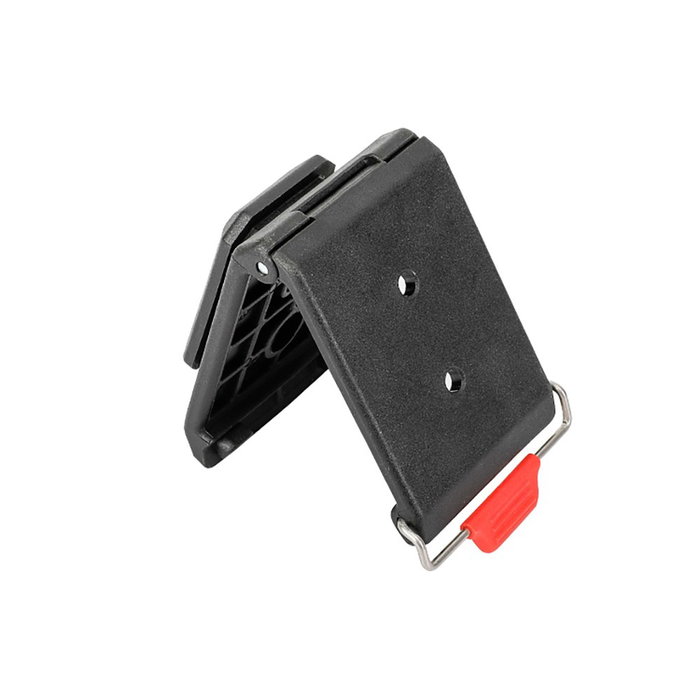Workpro Enganche Portaherramientas para Cinturón, Clip de Liberación Rápida, Nailon Reforzado PA6+GF30, 56 x 72 x 26 mm