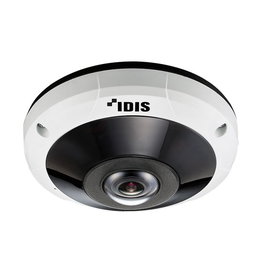 Idis DC-IP5252HRA Cámara IP Fisheye 360º 5MP 1.5mm Antivandálica IR20 WDR IK10 IP67 12V/PoE Audio