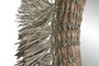 DKD Home Decor Espejo de Teca y Fibra 120x9x120 Natural