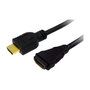 LogiLink Cable HDMI a HDMI con Ethernet, 3.00m, Dorado