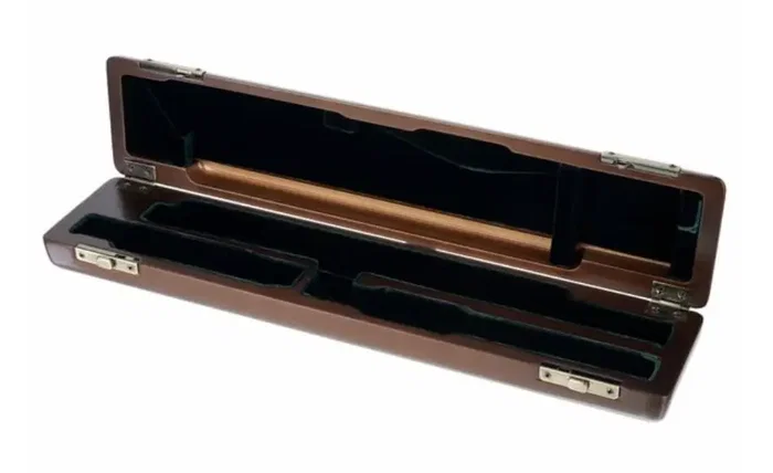 PEARLFLUTE Estuche de Madera para Flauta Travesera con Pie de Si