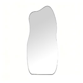 DKD Home Decor Espejo Loft Negro 180.5 x 80 x 3.5 cm en Hierro y Cristal con Marco de 0.5 cm