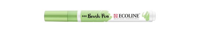 Ecoline Brush Pen Verde Pastel 666