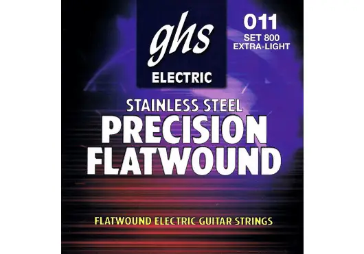 GHS Juego Eléctrica Precission Flats® Extra Light 11-46 Ghs Cuerdas para Guitarra Eléctrica GHS Juego Eléctrica Precission Flats® Extra Light 11-46 Ghs Cuerdas para Guitarra Eléctrica