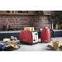 Russell Hobbs Colours Plus Rojo Tostadora de 2 Ranuras