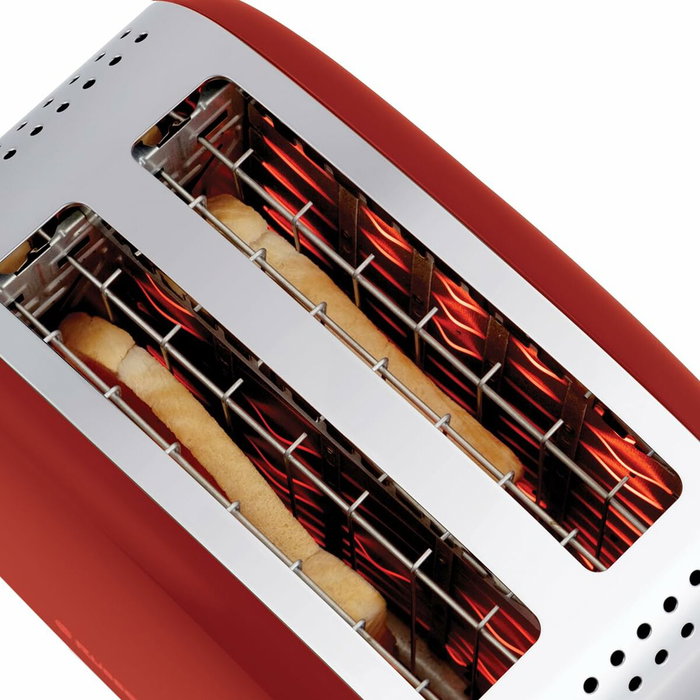 Russell Hobbs Colours Plus Rojo Tostadora de 2 Ranuras Russell Hobbs Colours Plus Rojo Tostadora de 2 Ranuras