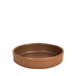 Eurodra Cazuela de Porcelana Madison Marrón 20 cm (Set de 12)