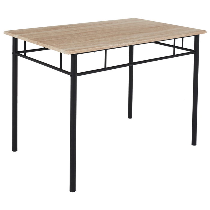 Home Deco Factory Conjunto de mesa con 4 sillas Loka Home Deco Factory Conjunto de mesa con 4 sillas Loka