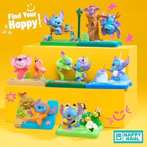 Stitch Happy Haul Figura Coleccionable Blind Boxes Goes Wild (8)