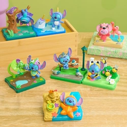 Stitch Happy Haul Figura Coleccionable Blind Boxes Goes Wild (8)